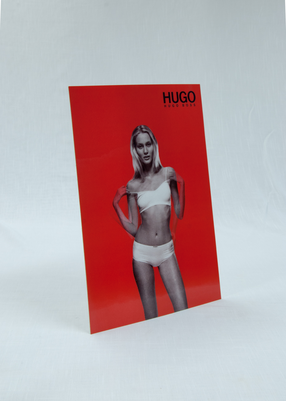 Showcard - Hugo Boss
